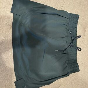 Apana Green Skorts with Elastic Waistband